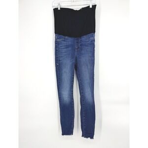 Good American Maternity Jeans 4 / 27 The Home Stretch Maternity Jean Blue Denim